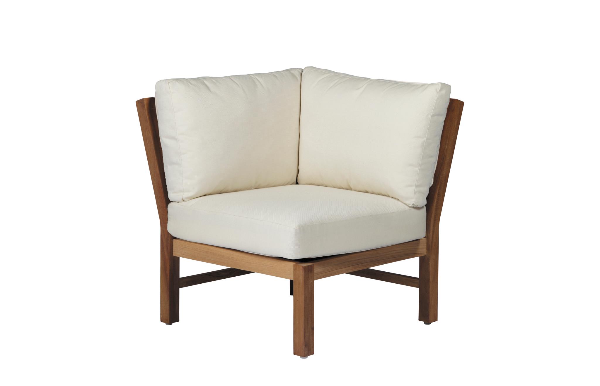 Summer Classics Club Teak 000000028444 Club Corner Outdoor Chair